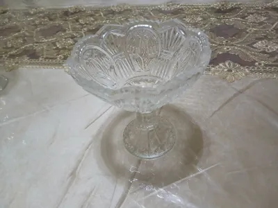 Хрустальная посуда, 10 штук, разных размеров 1