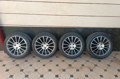 Продаются диски и шины Mercedes, размер 205/50 R16, состояние хорошее 1
