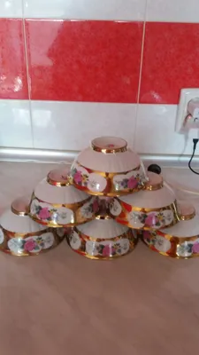 Пиалы, 18 штук, новые, не использовались