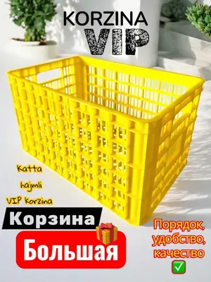 Прочный и вместительный большой ящик для хранения и транспортировки. 1