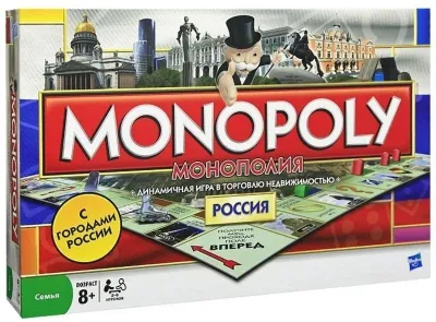 Monopoliya stol o‘yini: Rossiya. Yetkazib berish 24/7 1