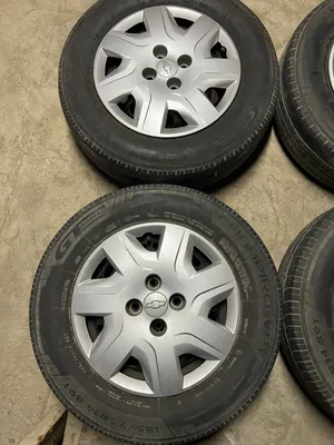 комплект колес R14 185/75 +4 колпака в подарок! 1