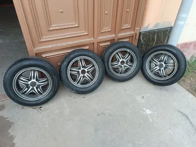 Диски и шины в стиле XXR, 165/70 R13, состояние хорошее 1