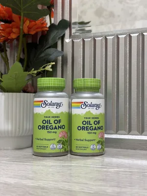 Solaray oil of oregano / соларай оил оф орегано 1