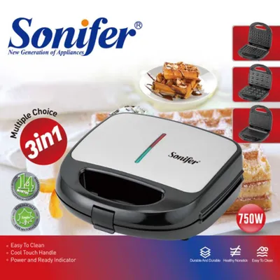 3 in 1 Sonifer SF-6153 sendvich tayyorlagich 1