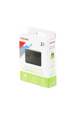 | Внешний жесткий накопитель Toshiba Canvio Basics DTB 520 2TB USB 3,2 1