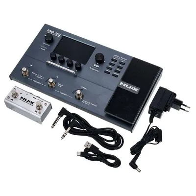 Гитарный процессор Nux MG30 почти как новый 1