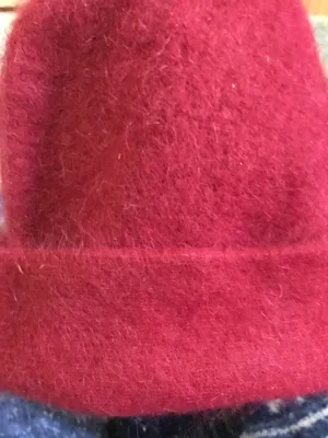 Bolalar va ayollar uchun angora qalpoq