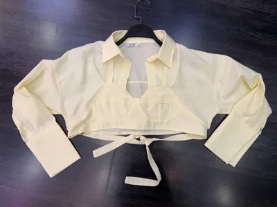 Seri:6 lı model: yeni model crop gömlek 1