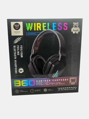 Беспроводная игровая Bluetooth-гарнитура ONIKUMA B60 1