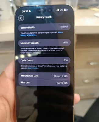 Iphone 16 Pro Max 512gb 91% 558 sikl aybi Bor ekranida 1