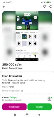 roblox accaunt