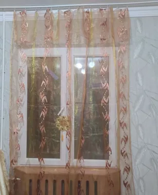 Занавеска из органзы 1