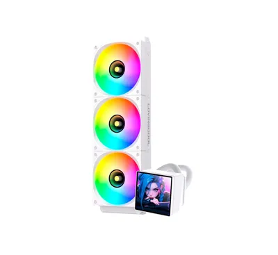 CPU uchun suvli sovutish tizimi LOVINGCOOL DP-01 360 ARGB LCD 1