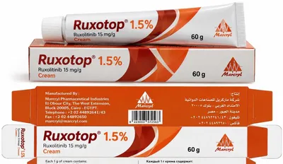 Ruxotop крем 1.5% 60г №1 / (руксолитиниб 1.5%)