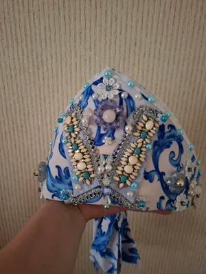 Кокошник ручной работы 1