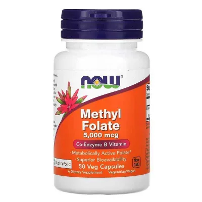 NOW Foods Methyl Folate метилфолат metilfolat metil 1