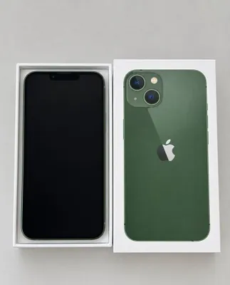 iPhone 13 128GB Green, batareya 87%, qutisi va hujjatlari 1