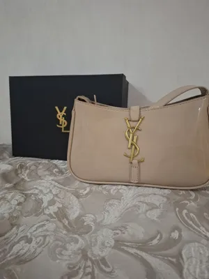 Сумка новая YSL бежевая 1