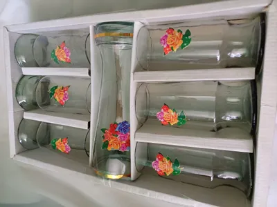 Кухонный набор бокалов для сока, воды 1