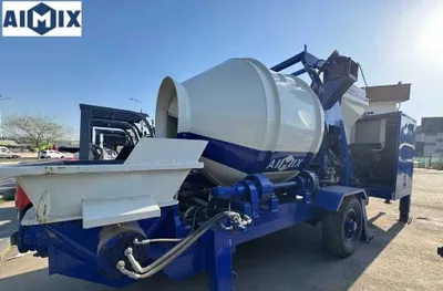Toshkentda mavjud AIMIX ABJZ40C 40 m³ dizel beton nasos-mikseri 1