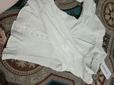 oq kofta maktab uchun kiyilmagan yangi 10