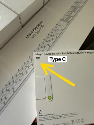 Apple Magic Keyboard, USB-C, White 1