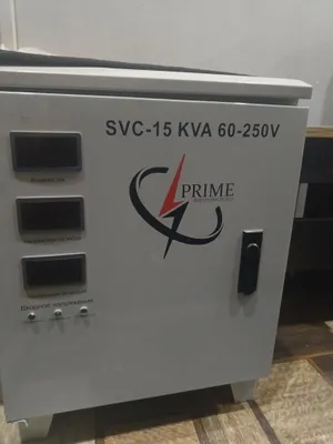 Срочно продаётся стабилизатор PRIME Electrotechnica SVC-15 KVA (60–250 В) 1