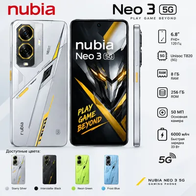 nubia neo 3 5g zte 256gb, обмен на 11 Pro