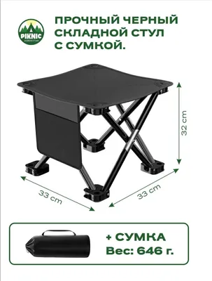 Складные стулья для пикника. 1