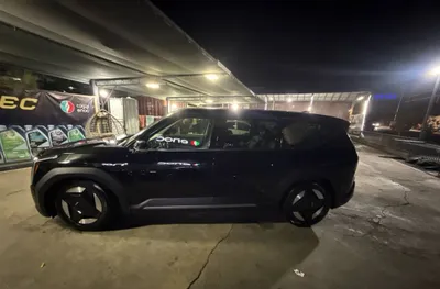 KIA EV9 2024 qora 1