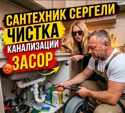 ЗАСОР чистка канализации аппаратом 24/7 . Santexnik Zasor trub v доме.
