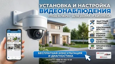Videokuzatuv kameralarini o‘rnatish va montaj qilish