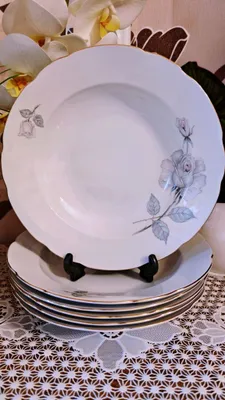 Nafis vintage «Roza» likopchalari, Chexoslovakiya (SSSR davri) 1
