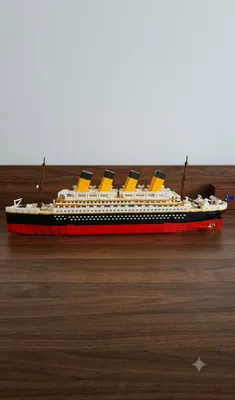 LEGO «Титаник» собранный 1