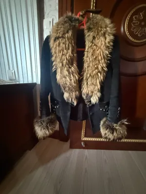 Дублёнка с мехом кролика