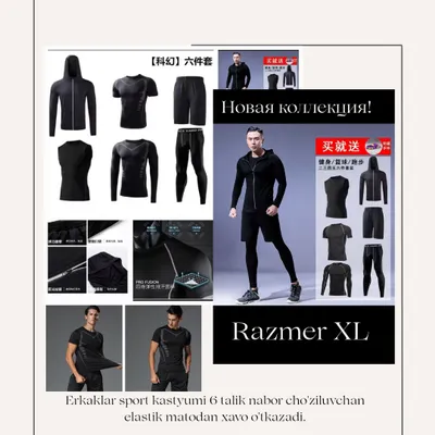 Erkaklar sport kastyumi 1