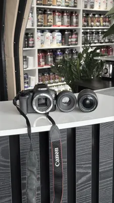 Canon EOS 250D, объективы 18–55 мм и 50 мм f/1.8 в комплекте 1