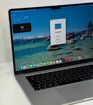 Ishlatilgan MacBook Air 15 M2/8/256 GB, kumush rang 1