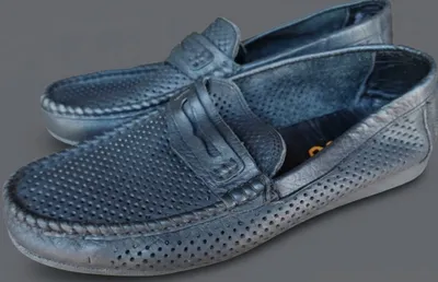 Оригинальные Мокасины ECCO Perforated Leather 1
