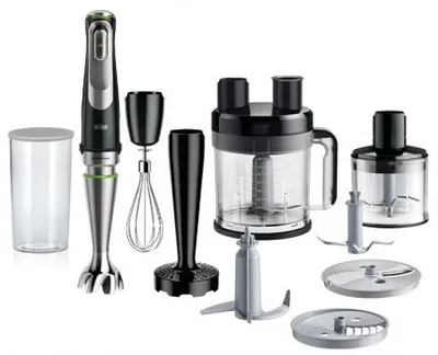 Погружной блендер Braun MQ 9187 XLI, черный