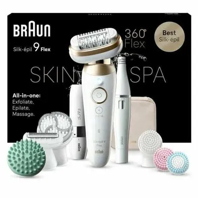 Braun Silk-epil 9 Flex SkinSpa 9-300 3D epilyatori 1