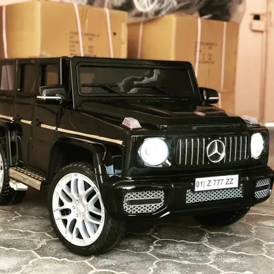 Детская машина электромобиль Mercedes Benz Gelik подарок для детей 1