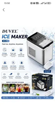 Muz tayyorlash aparati. Ice Maker 1