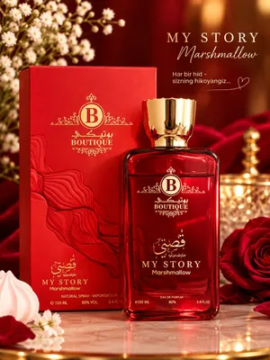 BOUTIQUE EAU DE PARFUM,Marshmallow hidli  atir 1