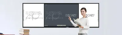 Интерактивная гибридная смарт-доска EIBOARD 146″ ISP146LR 1