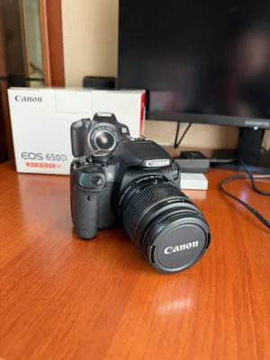 Canon 650d + 18-55 obyektiv 1