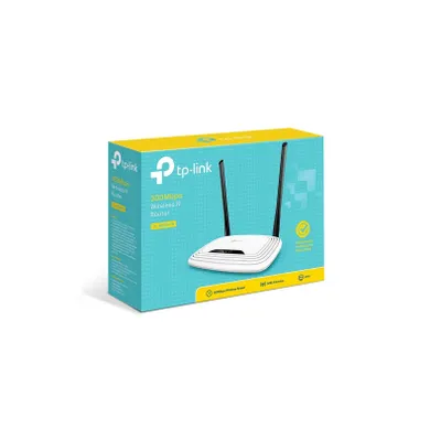 TP-LINK-WR841N N300 Wi-Fi routeri, 2.4 GHz chastotada 300 Mbit/s 1