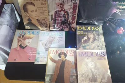 1964 yildan 1991 yilgacha bo‘lgan RIGAS MODES jurnallari
