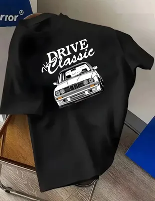 Drive Classic yozuvli futbolkalar 1
